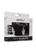 Furry Handcuffs - Black ShotsToys