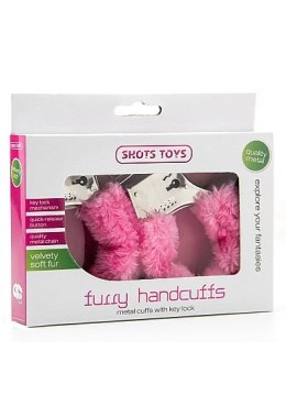 Furry Handcuffs - Pink ShotsToys