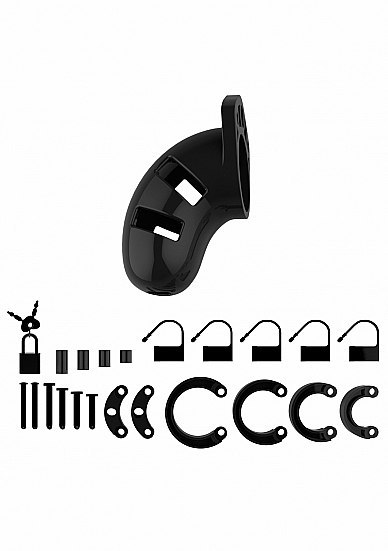 Model 01 - Chastity - 3.5" - Cock Cage - Black ManCage Model 01 - Chastity - 3.5" - Cock Cage - Black ManCage