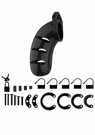 Model 03 - Chastity - 4.5" - Cock Cage - Black ManCage Model 03 - Chastity - 4.5" - Cock Cage - Black ManCage