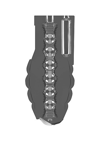No.22 - Stroker - with vibrating bullet - Translucent Sono No.22 - Stroker - with vibrating bullet - Translucent Sono