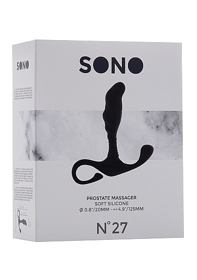 No.27 - Prostate Massager - Black Sono No.27 - Prostate Massager - Black Sono