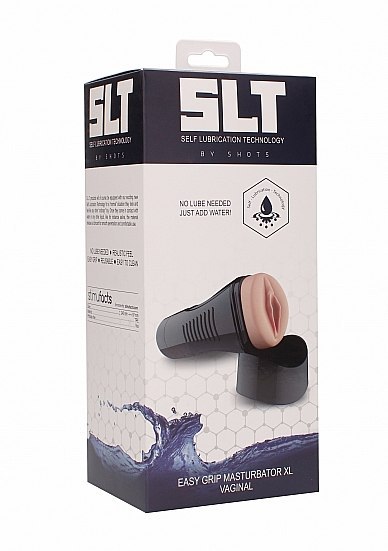 Self Lubrication Easy Grip Masturbator XL Vaginal - Flesh SLT Self Lubrication Easy Grip Masturbator XL Vaginal - Flesh SLT