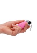 Ethan - Rechargeable Remote Control Vibrating Egg - Pink Simplicity