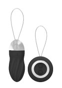 George - Rechargeable Remote Control Vibrating Egg - Black Simplicity