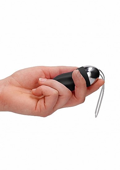 George - Rechargeable Remote Control Vibrating Egg - Black Simplicity George - Rechargeable Remote Control Vibrating Egg - Black Simplicity