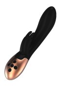 Heating Rabbit Vibrator - Opulent - Black Elegance