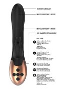 Heating Rabbit Vibrator - Opulent - Black Elegance