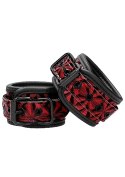 Luxury Hand Cuffs - Burgundy Ouch!