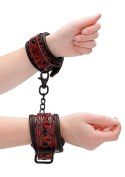 Luxury Hand Cuffs - Burgundy Ouch!