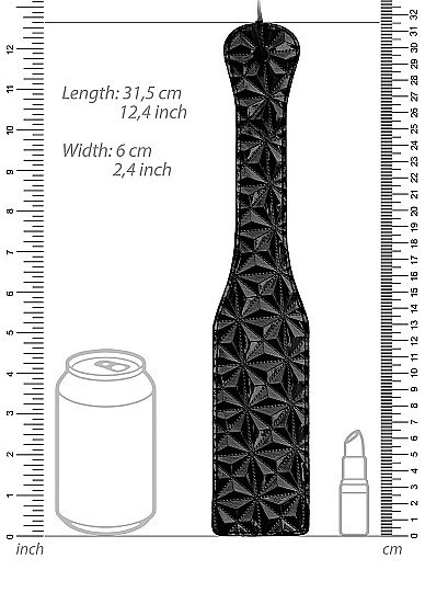 Luxury Paddle - Black Ouch! Luxury Paddle - Black Ouch!