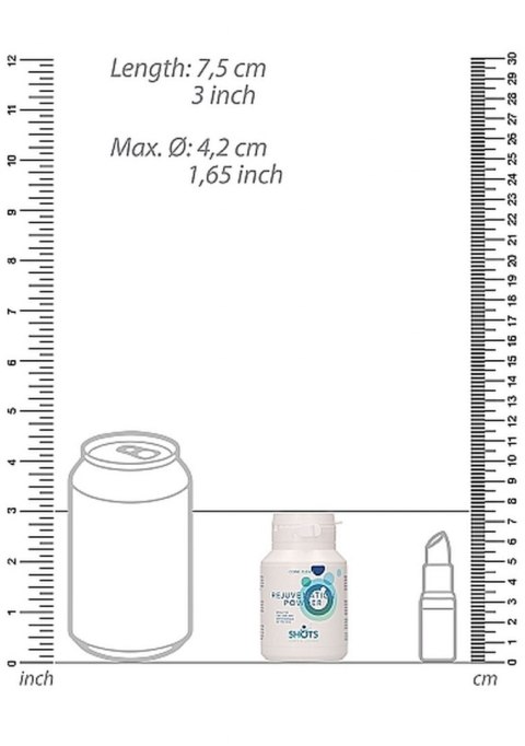 Proszek puder talk do pielęgnacji akcesoriów 35 g ShotsToys Proszek puder talk do pielęgnacji akcesoriów 35 g ShotsToys