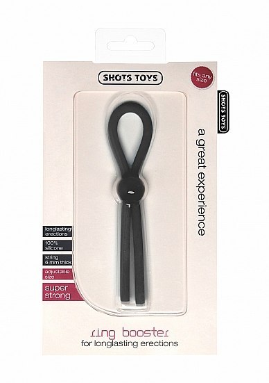 Ring Booster - Black ShotsToys Ring Booster - Black ShotsToys