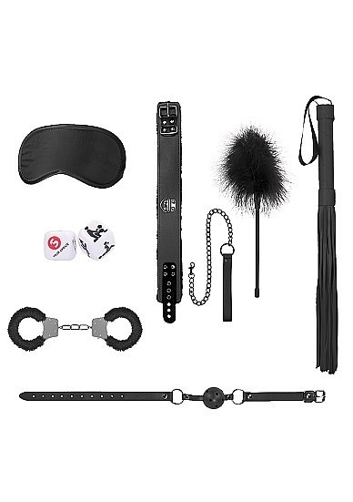 Introductory Bondage Kit #6 - Black Ouch! Introductory Bondage Kit #6 - Black Ouch!