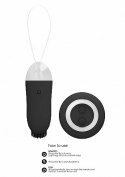 Jayden - Dual Rechargeable Vibrating Remote Toy - Black Simplicity