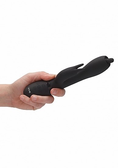 Nilo - Pinpoint Rotating G-spot Rabbit - Black Vive Nilo - Pinpoint Rotating G-spot Rabbit - Black Vive