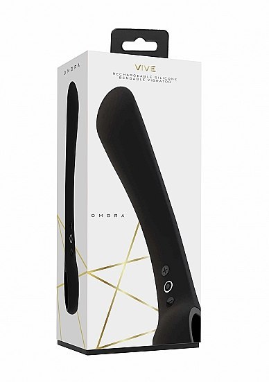 Ombra - Bendable Vibrator Punkt G - Black Vive Ombra - Bendable Vibrator Punkt G - Black Vive
