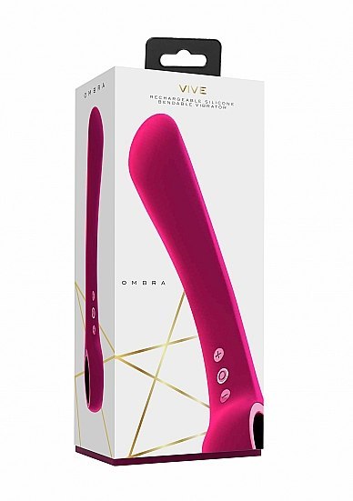 Ombra - Bendable Vibrator Punkt G - Pink Vive