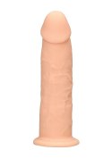 Silicone Dildo Without Balls - 15,3 cm - Flesh RealRock