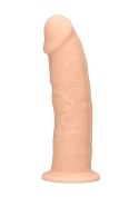 Silicone Dildo Without Balls - 15,3 cm - Flesh RealRock