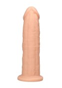 Silicone Dildo Without Balls - 22,8 cm - Flesh RealRock