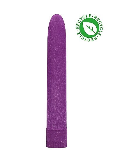 7" Vibrator - Biodegradable - Purple Natural Pleasure