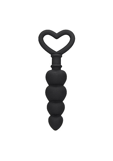 Anal Love Beads - Black Ouch!