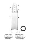 Automatic Rechargeable Luv Pump - Transparent Pumped