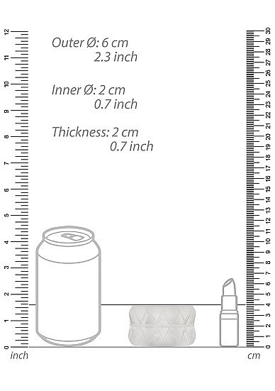 N0. 92 - Reversible Masturbator and Bumper - Transparent Sono N0. 92 - Reversible Masturbator and Bumper - Transparent Sono