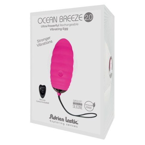 Jajko/wibr-Ocean Breeze 2.0 Pink Stronger Vibration Adrien Lastic Jajko/wibr-Ocean Breeze 2.0 Pink Stronger Vibration Adrien Lastic