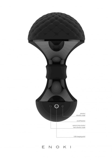 Enoki - Bendable Massager - Black Vive Enoki - Bendable Massager - Black Vive