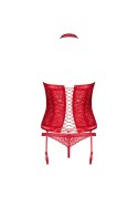 Gorset stringi sex komplet Obsessive Flameria S/M Obsessive