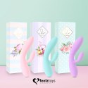 FeelzToys - Lea Rabbit Vibrator Ocean Blue FeelzToys