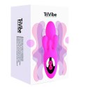 FeelzToys - TriVibe G-Spot Vibrator with Clitoral & Labia Stimulation Pink FeelzToys