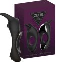 FeelzToys - Zeus Dual Vibe Cockring Zwart FeelzToys