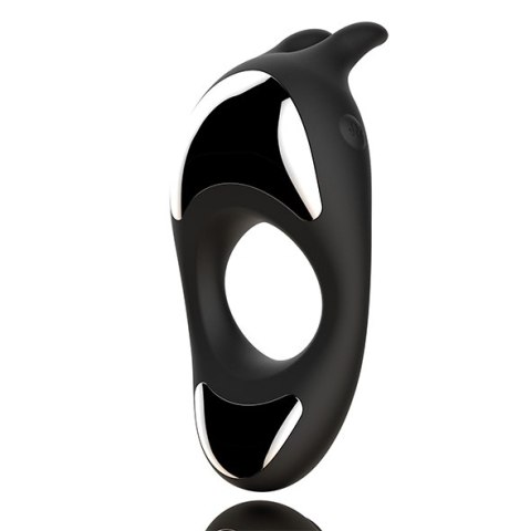 FeelzToys - Zeus Dual Vibe Cockring Zwart FeelzToys FeelzToys - Zeus Dual Vibe Cockring Zwart FeelzToys