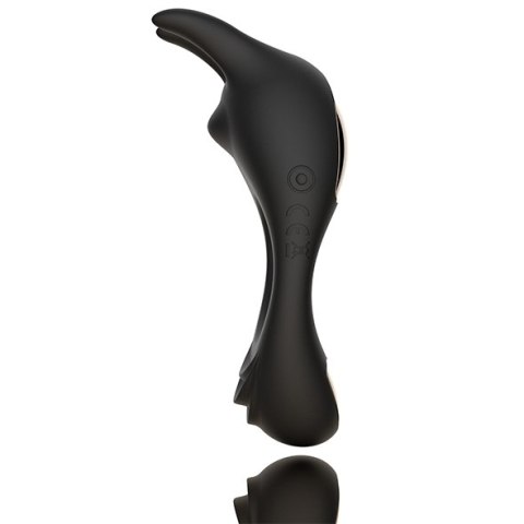 FeelzToys - Zeus Dual Vibe Cockring Zwart FeelzToys FeelzToys - Zeus Dual Vibe Cockring Zwart FeelzToys