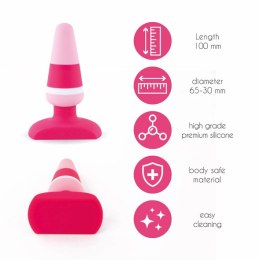 Korek analny - Plugz Butt Plug Colors Nr. 2 FeelzToys