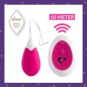 FeelzToys - Anna Vibrating Egg Remote Deep Pink FeelzToys