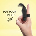 FeelzToys - Magic Finger Vibrator Zwart Czarny FeelzToys