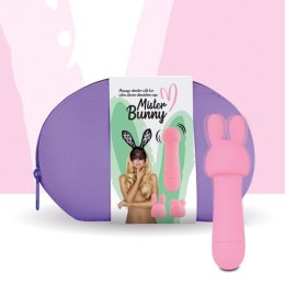 FeelzToys - Mister Bunny Massage Vibrator met 2 Dopjes Roze FeelzToys