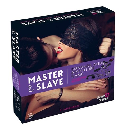 Master & Slave Bondage Game Paars (NL-EN-DE-FR-ES-IT-SE-NO-PL-RU) Tease & please Master & Slave Bondage Game Paars (NL-EN-DE-FR-ES-IT-SE-NO-PL-RU) Tease & please
