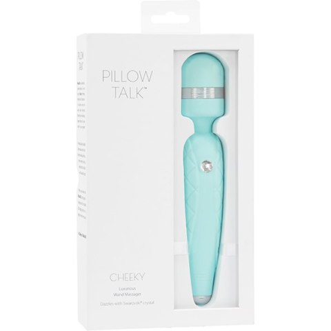 Pillow Talk - Cheeky Wand Massager Teal Pillow Talk Pillow Talk - Cheeky Wand Massager Teal Pillow Talk