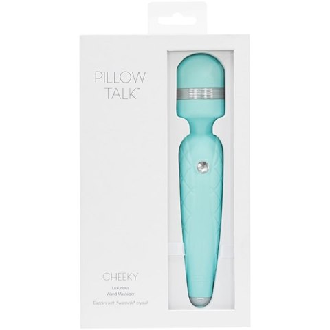 Pillow Talk - Cheeky Wand Massager Teal Pillow Talk Pillow Talk - Cheeky Wand Massager Teal Pillow Talk