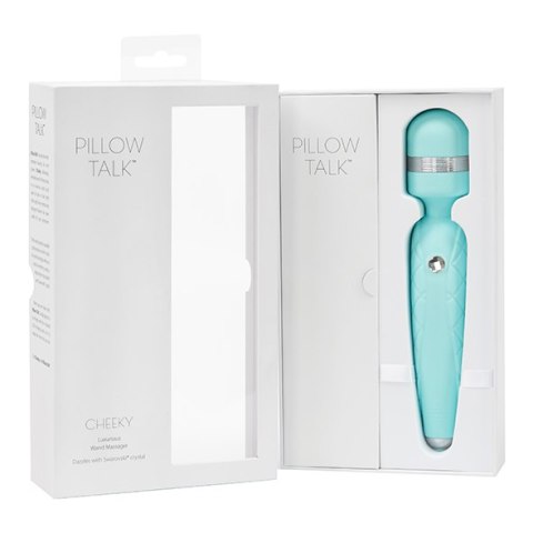 Pillow Talk - Cheeky Wand Massager Teal Pillow Talk Pillow Talk - Cheeky Wand Massager Teal Pillow Talk