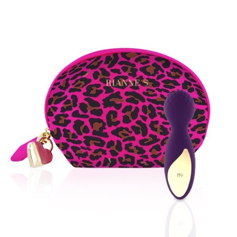 RS - Essentials - Lovely Leopard Mini Wand Deep Purple Rianne S