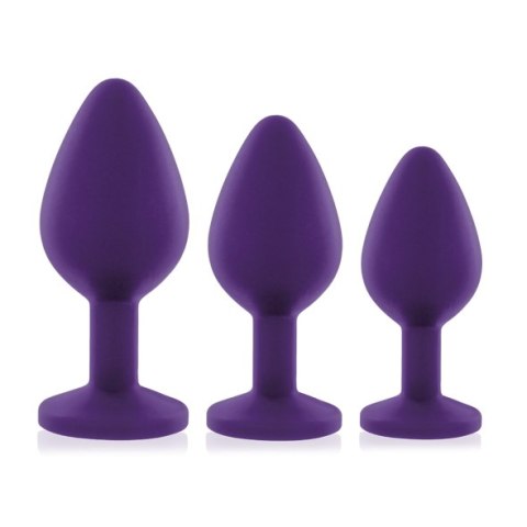 RS - Soiree - Booty Plug Original Set 3x Paars Rianne S RS - Soiree - Booty Plug Original Set 3x Paars Rianne S