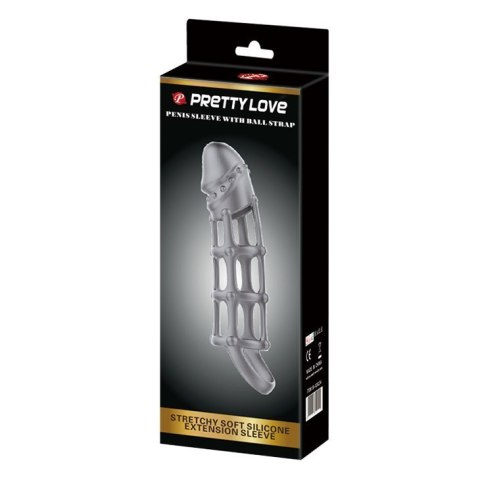 PRETTY LOVE - Penis Sleeve with Ball Strap Pretty Love PRETTY LOVE - Penis Sleeve with Ball Strap Pretty Love