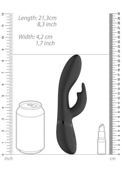 Wibrator-Zosia - Classic G-Spot Rabbit - Black Vive Wibrator-Zosia - Classic G-Spot Rabbit - Black Vive