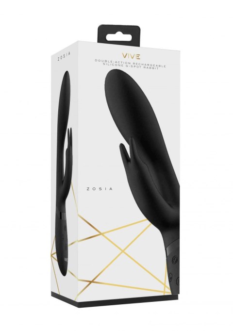 Wibrator-Zosia - Classic G-Spot Rabbit - Black Vive Wibrator-Zosia - Classic G-Spot Rabbit - Black Vive